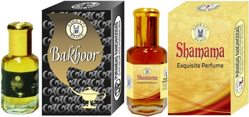 Purandas Ranchhoddas PRS Bakhoor & Shamama 6ml Each Herbal Attar(Shamana)