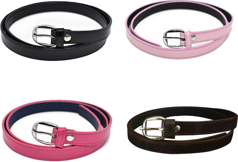 style along Women Party, Casual Brown, Black, Pink Artificial Leather Belt