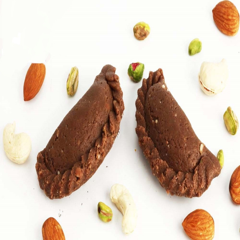 Ghasitaram Gifts Kaju Chocolate Gujiya Box(400 g)