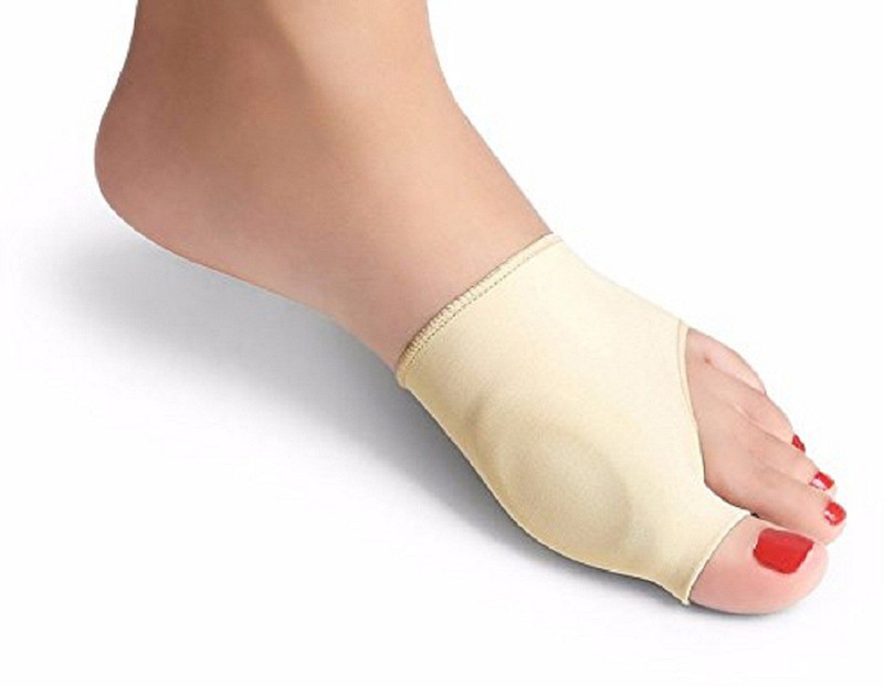 JERN Stretch Nylon Great Toe Cyst Foot Care Tool , Hallux Valgus Guard Cushion Bunion Toe Separator(Pack Of 2)