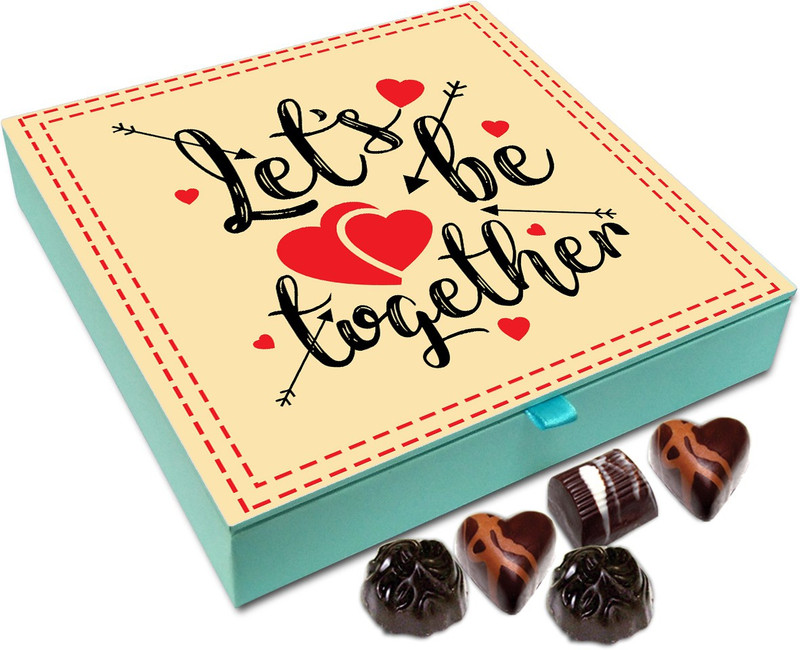 Chocholik Gift Box - Let's Be Together Chocolate Box - 9pc Truffles(108 g)