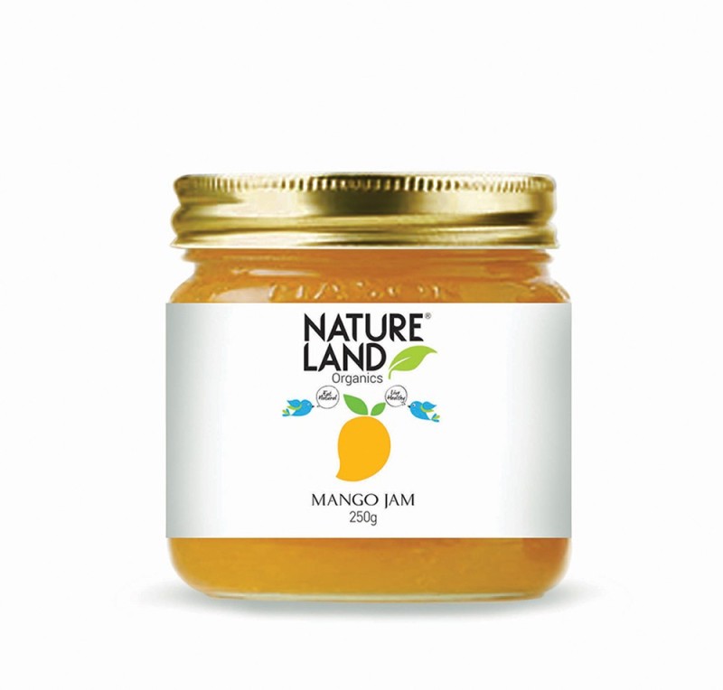 Natureland Organics Mango Jam 250 Gm 250 g