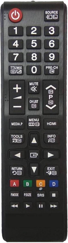 technology ahead SAMSUNG LED/LCD REMOTE Remote Controller(Black)