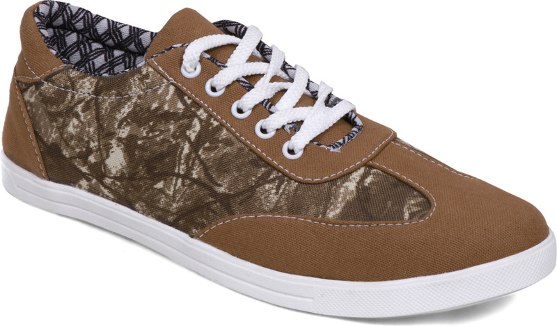 Beonza Casual Shoes For Men(Blue, Orange)