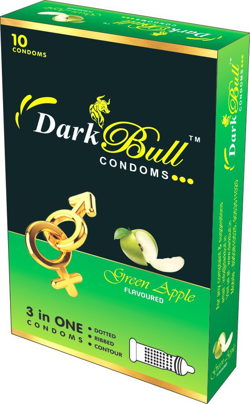darkbull Green Apple flavour condom Condom(10S)