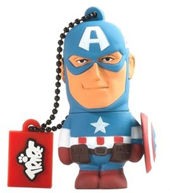 Tribe Tech Captain America 16 GB Pen Drive(Multicolor)