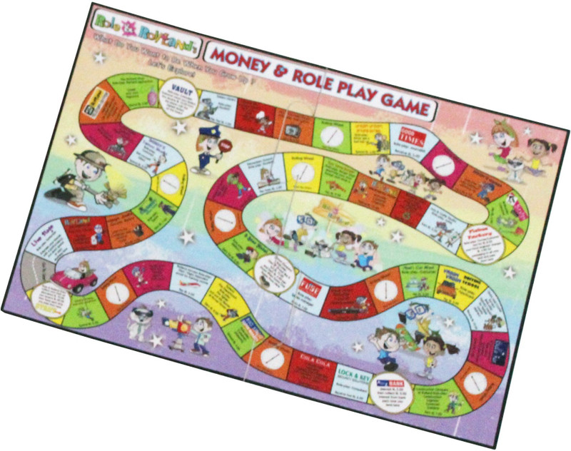 role and rollland Role Play & Money Game Board Game