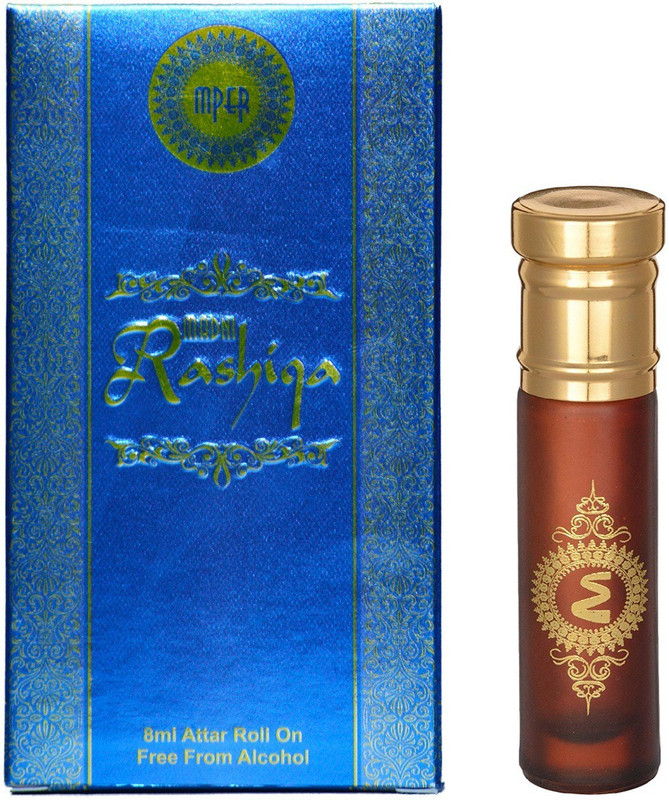 Madni Perfumes Rashiqa Economic Series Concentrated Attar / Ittar Herbal Attar(Blue Lotus)