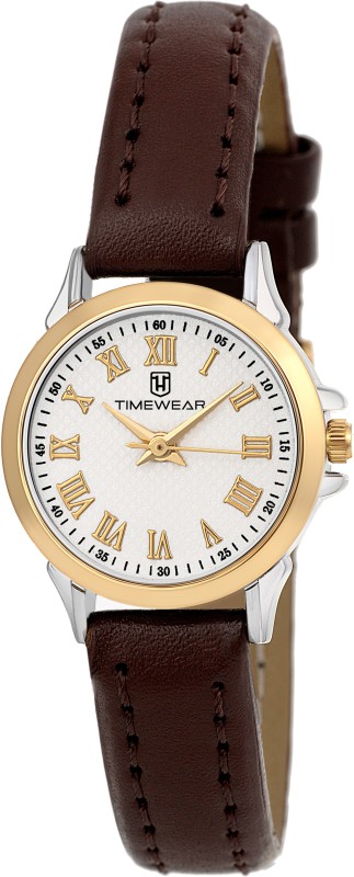 Timewear 107WDTL Analog Brown Strap Formal Collection Watch  - For Women RS.1399 (78.00% Off) - Flipkart