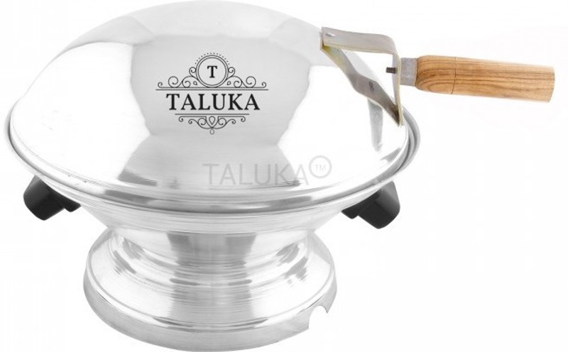 Taluka Aluminum Bati Maker And Tandoor Baking Oven, 22 Cm X 17 Cm X 30 Cm, 1 Piece, Silver Gas Tandoor, Barbecue Grill Food Steamer(Silver)