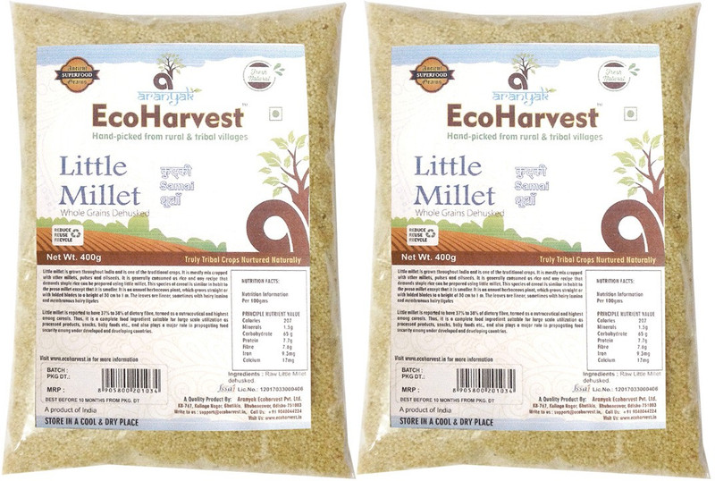 Aranyak Ecoharvest Kutki Little Millet(800 g, Pack of 2) Aranyak Ecoharvest Kutki Little Millet(800 g, Pack of 2)