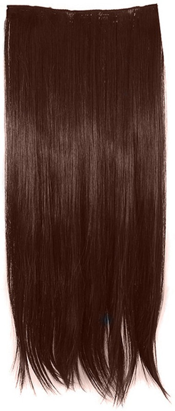 woomaya Longus High Quality 24 Inch 5 Clip Brown Hair Extension