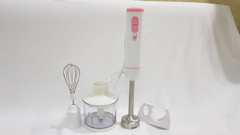 SAVVY HB-81 600 W Hand Blender(White, Orange)