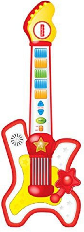 Fisher-Price Rockstar Guitar Toy(Multicolor)