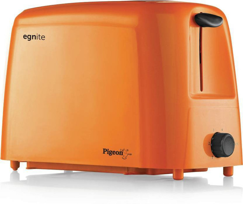 Pigeon Egnite 750 W Pop Up Toaster 750 W Pop Up Toaster(Orange)