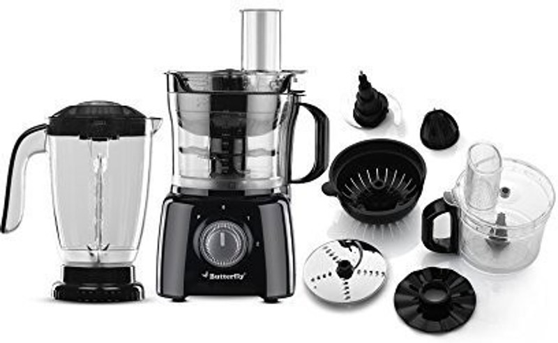 Butterfly BFP17 650 W Food Processor(Black & White)