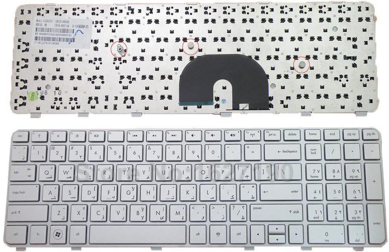 SellZone Replacement Keyboard For HP Pavilion dv6-6000 dv6-6100 dv6-6200 dv6-6b00 dv6-6090us dv6-6c01 Internal Standard Laptop Keyboard Compatible with Desktop, Laptop, Mac(Black)