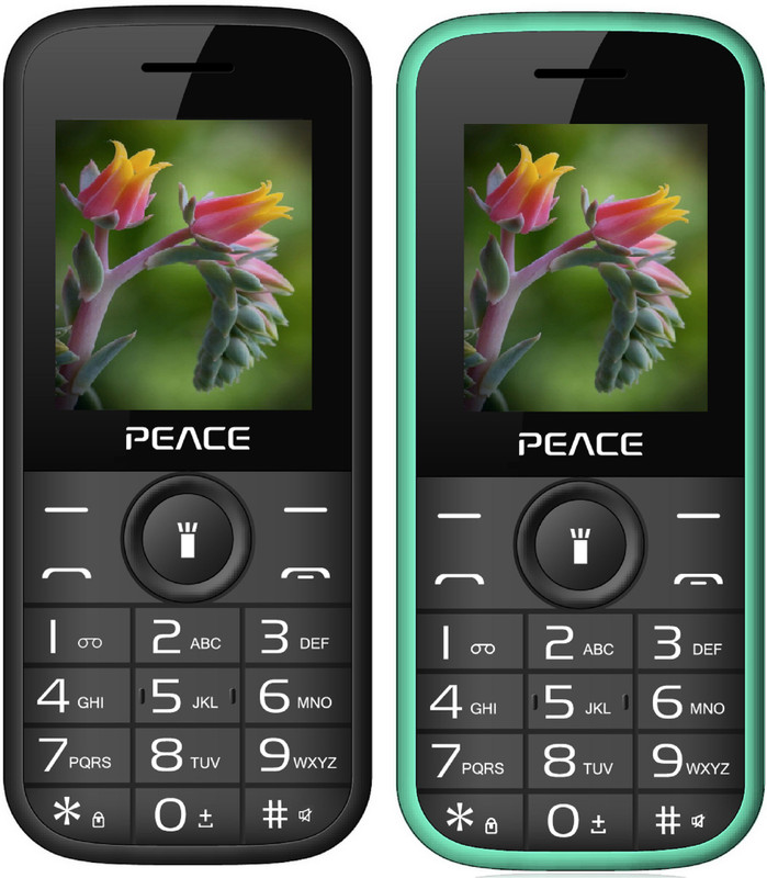 Peace P3 Combo of Two Mobiles(Black & Green $$ Black) Peace P3 Combo of Two Mobiles(Black & Green $$ Black)