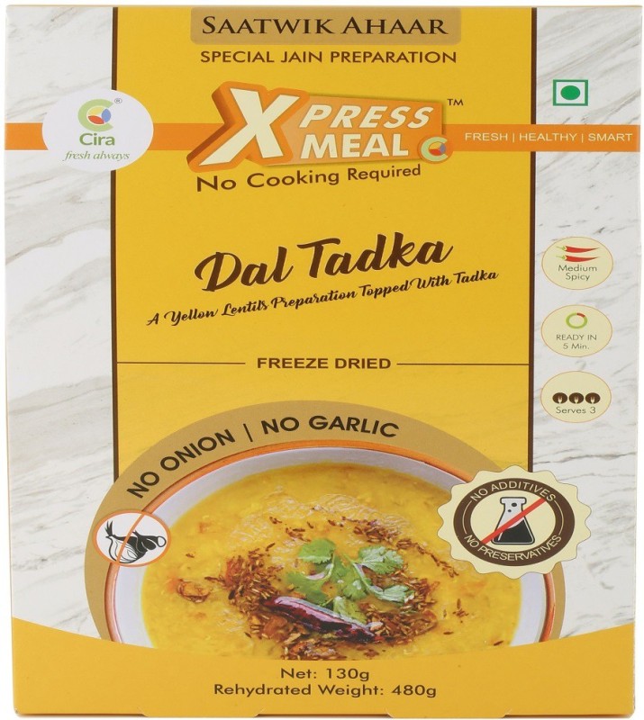 Cira Ready to eat Jain Dal Tadka -xpress meal 130 g