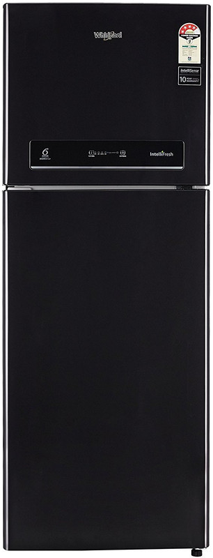 Whirlpool 340 L Frost Free Double Door 4 Star Refrigerator(Caviar Black, IF INV 355 ELT 4S)