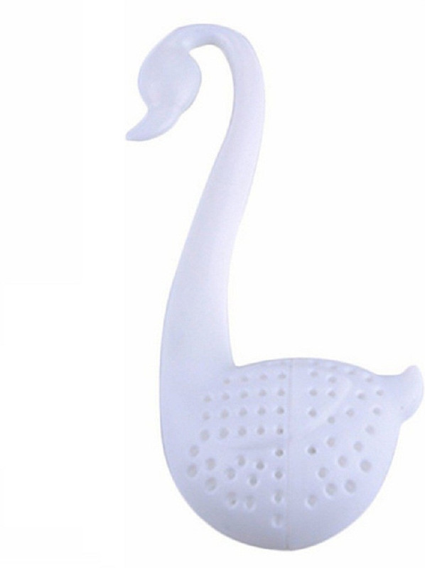 JERN Silicon Tea Infuser/Strainers (White Swan) Tea Strainer(Pack of 1)
