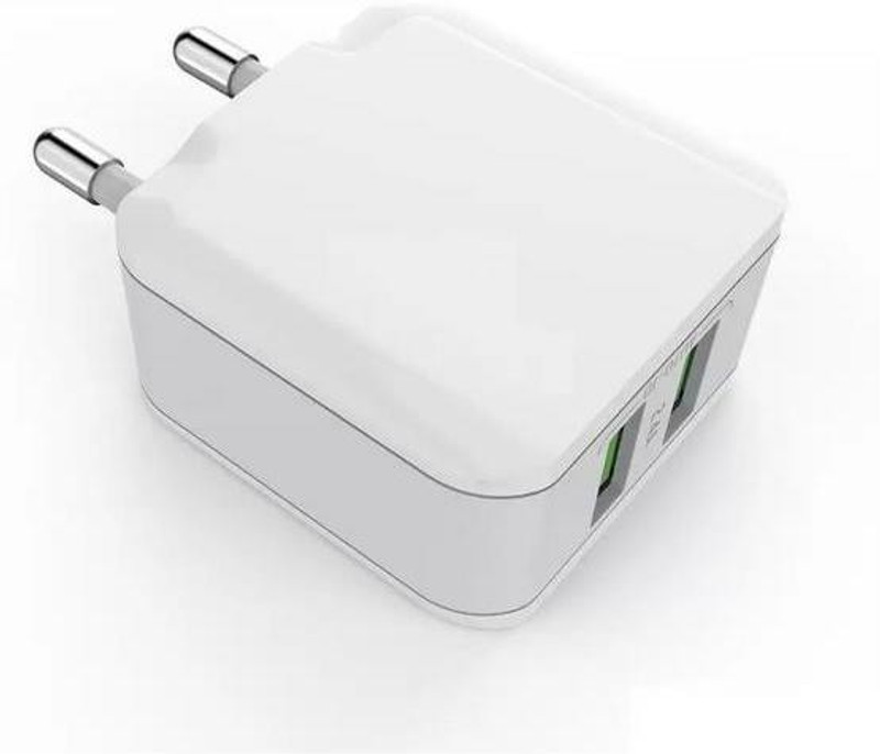 Starbust Dual USB 2.4A Output Quick Charging By LDNIO (Model:DL-AC53) Camera Battery Charger(White)