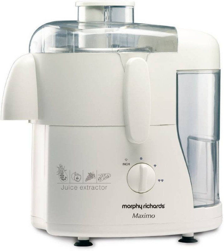 Morphy Richards maximo extractor 450 W Juicer Mixer Grinder(White, 1 Jar) Morphy Richards maximo extractor 450 W Juicer Mixer Grinder(White, 1 Jar)