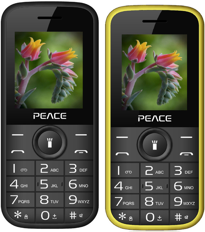 Peace P3 Combo of Two Mobiles(Black $$ Red & Black $$ Yellow) Peace P3 Combo of Two Mobiles(Black $$ Red & Black $$ Yellow)