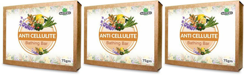 Salvia OLIVE OIL, SOYABEEN EXTRACT, ARGAN OIL, ROSEMARY OIL, LEMON OIL, GRAPE SEED OIL for cellulite reduction SOAP 75G x3 Pack(3 x 25 g)