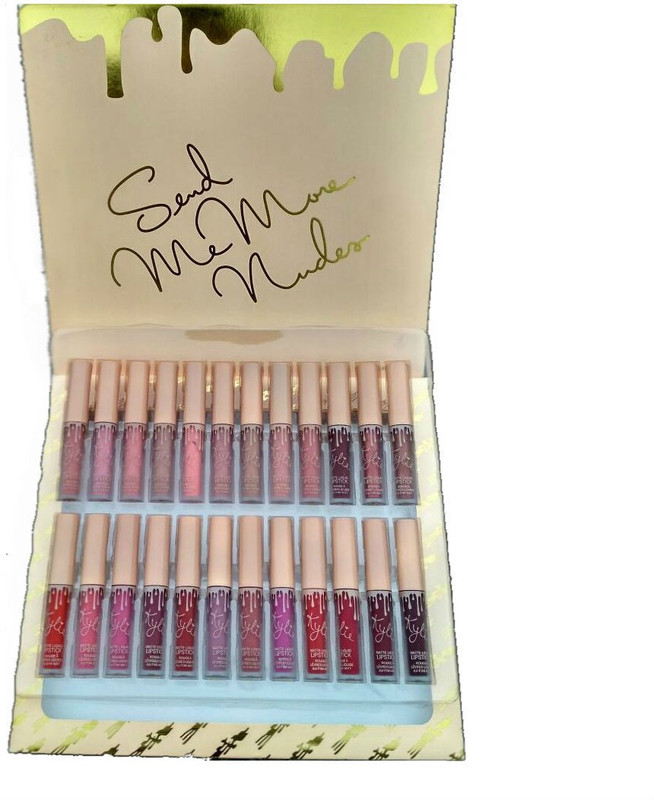 kylie jenner Send Me Nudes 24 Pcs(Multi Color, 30 ml)