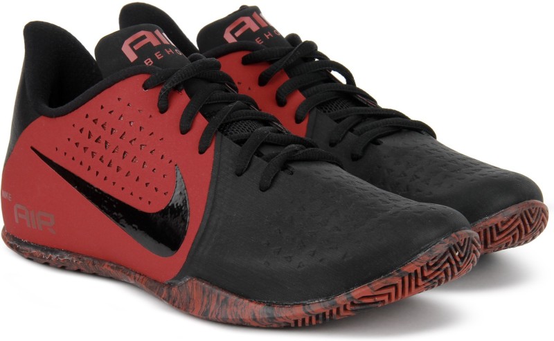 Nike AIR BEHOLD LOW Basketball Shoes For Men(Red, Black)