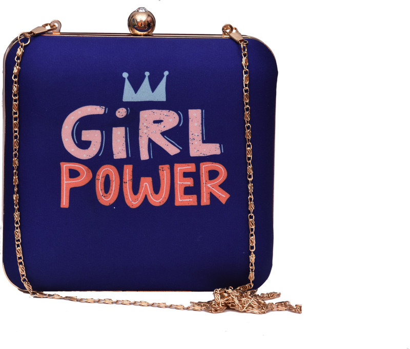 sugarcrush Party Blue  Clutch