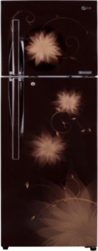 LG 284 L Frost Free Double Door 3 Star Convertible Refrigerator(Hazel Spring, GL-T302RHSM) LG 284 L Frost Free Double Door 3 Star Convertible Refrigerator(Hazel Spring, GL-T302RHSM)