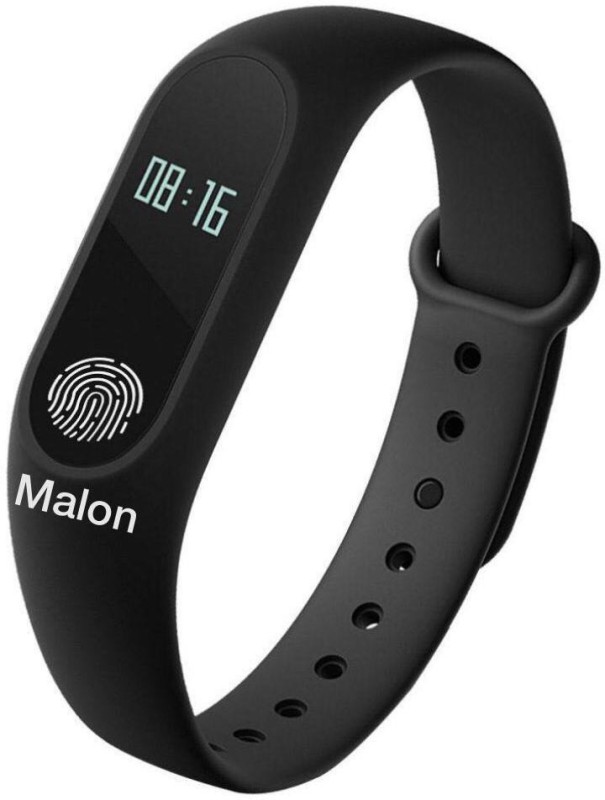 MALON M2 Fitness Smart Band(BALCK Strap, Size : M)