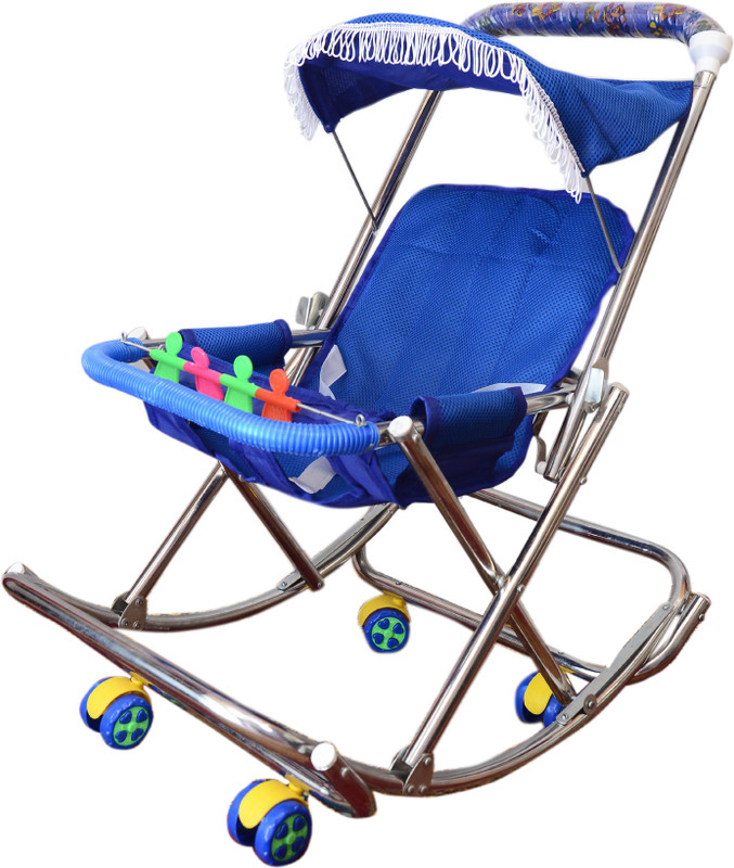 Abasr Musical Walker & Rocker With Parent Rod(Multicolor)