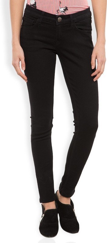 Tokyo Talkies Skinny Women Black Jeans