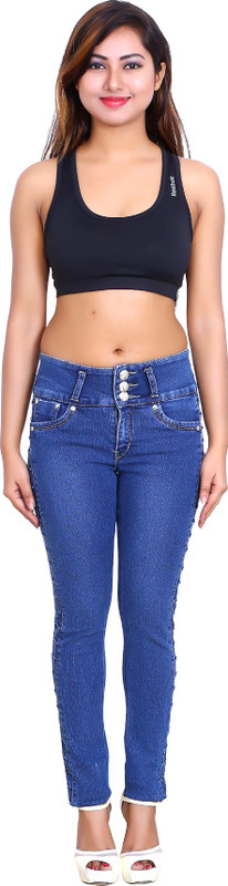 Sunday Casual Regular Women Blue Jeans