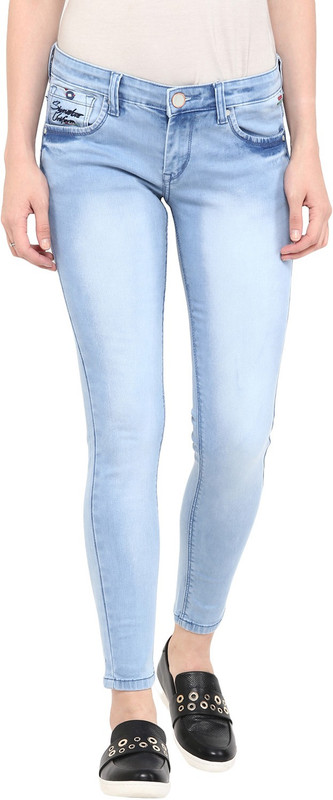 Urban Navy Skinny Women Light Blue Jeans
