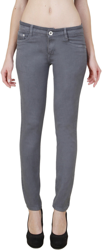 Fck-3 Slim Women Grey Jeans