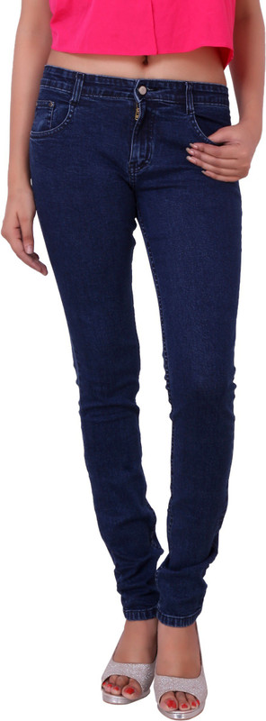 Airways Slim Women Dark Blue Jeans