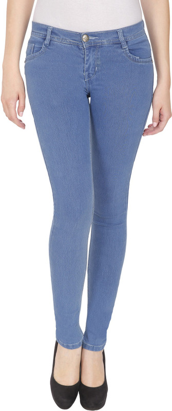 NJ Skinny Women Light Blue Jeans