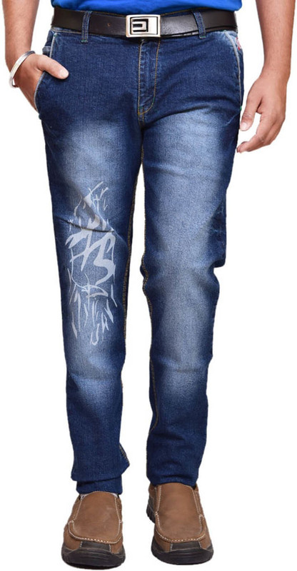 British Terminal Slim Men Blue Jeans