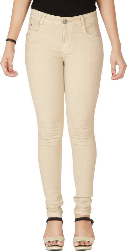 Flirt NX Skinny Women Beige Jeans
