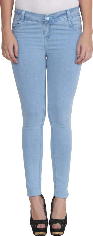 shopperselite Slim Women Light Blue Jeans