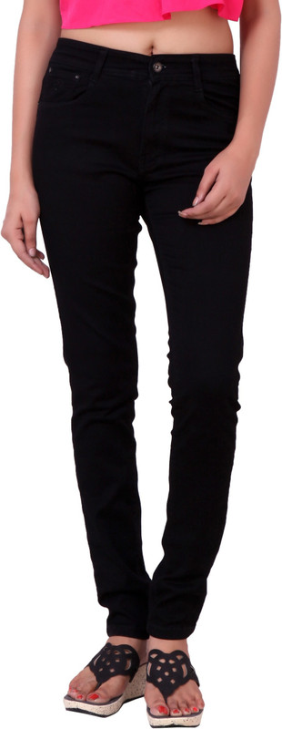 Airways Regular Women Black Jeans
