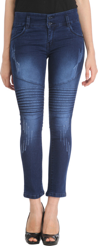 Cali Republic Skinny Women Dark Blue Jeans