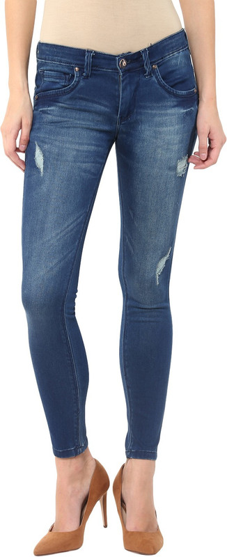 Urban Navy Slim Women Dark Blue Jeans