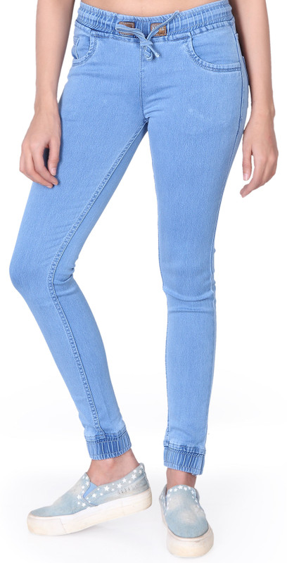 Villain Skinny Women Light Blue Jeans