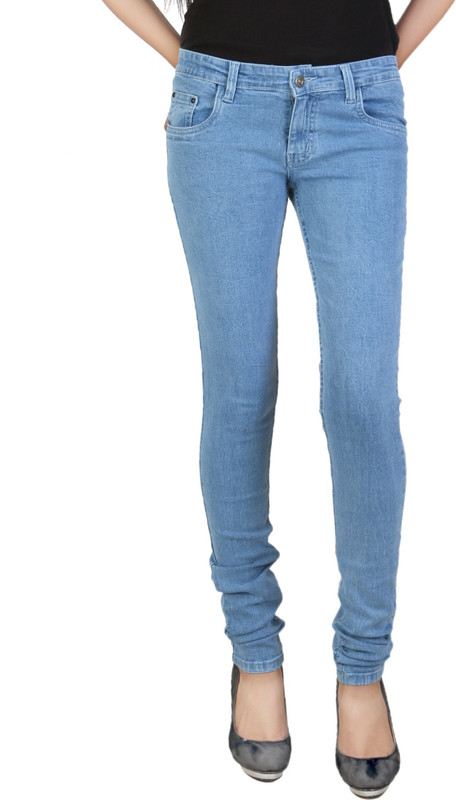 Ruok Slim Women Blue Jeans