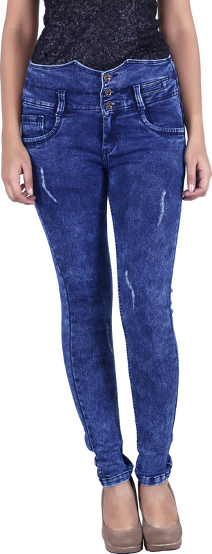 Bat Regular Women Blue Jeans